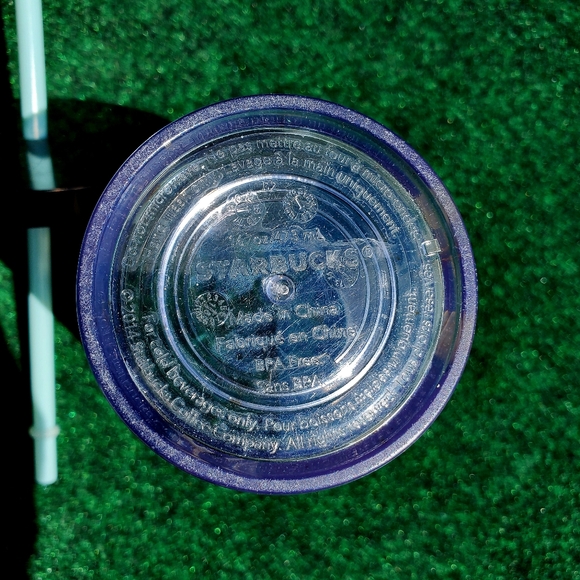 Starbucks Black Polka Dots Tumbler 16 oz. Tumbler Cold Beverage W/Straw - Picture 7 of 9